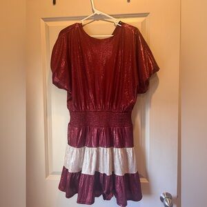 Maroon/Crimson Gameday Dress